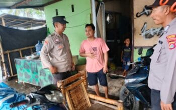 Patroli Polsek Kuripan Antisipasi Kejahatan dan Pantau Dampak Cuaca Ekstrem