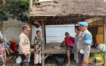 Tak Hanya Kejahatan, Polsek Kuripan Juga Ingatkan Warga Soal Cuaca Ekstrem