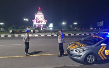 Aksi Polsek Kediri Jamin Keamanan Warga di Jalan BIL, Patroli Intensif Berantas Begal dan Balap Liar