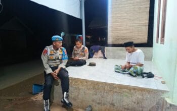 Antisipasi Kejahatan dan Bencana, Polsek Lembar Intensifkan Patroli di Sekotong Timur