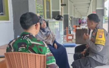 Cara Polsek Gerung Jaga Santri Bebas dari Narkoba