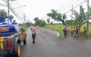 Gerung Aman, Patroli Sore Polisi Cegah Balap Liar & Kejahatan