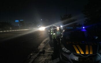 Malam Tahun Baru Aman Terkendali, Aksi Sigap Polsek Kediri di Bil II