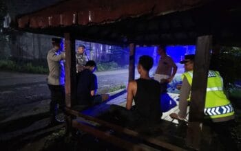 Malam Tahun Baru di Kuripan, Patroli Intensif Polisi Jaga Keamanan