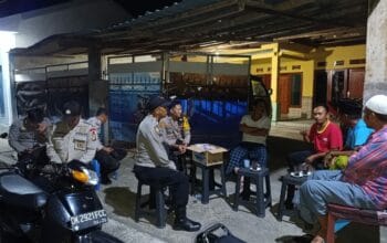 Malam di Gerung Lebih Tenang, Sinergi Polisi-Warga Jaga Keamanan Pasca Pilkada