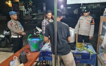 Pasca Pemilu, Polsek Kediri Gencar Patroli Dialogis dan Kampanye Anti Narkoba