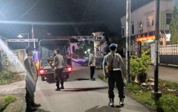 Pasca Pilkada, Polsek Gerung Intensifkan Patroli Jaga Kondusifitas