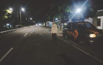 Patroli Blue Light Polsek Kuripan Jaga Kamtibmas, Ciptakan Rasa Aman di Jalur BIL