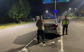 Patroli Dini Hari di Jalur Rawan, Polisi Kediri Gencar Cegah Kriminalitas