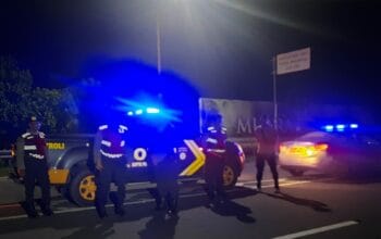Patroli Intensif Polsek Labuapi Jaga Malam, Ciptakan Kamtibmas Kondusif