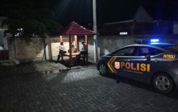 Patroli Intensif Polsek Labuapi di Perumahan ANMA, Jaga Kamtibmas Warga