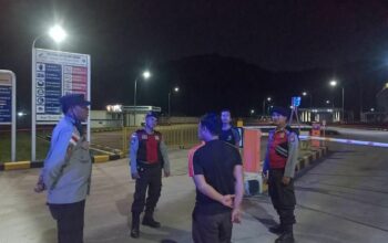 Patroli Intensif Polsek Sekotong, Jaga Objek Vital dari Ancaman Keamanan