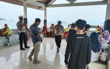Patroli Ramah di Dermaga Tawun, Jaminan Liburan Tenang Tanpa Khawatir