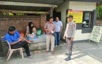 Patroli Rutin Polsek Batulayar, Jaga Kamtibmas Senggigi Tetap Kondusif