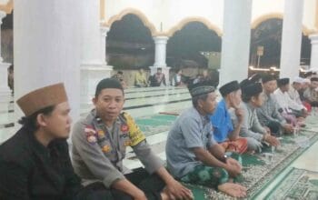 Pengamanan Isra Miraj di Sekotong, Sinergi Polri dan Masyarakat Ciptakan Kekhusyukan