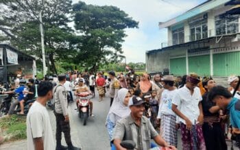 Pengamanan Ketat Polisi Warnai Tradisi Nyongkolan di Labuapi Lombok Barat
