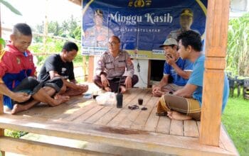 Polsek Batulayar Rangkul Warga Lewat Minggu Kasih dan Gotong Royong