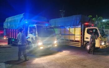 Polsek Kawasan Pelabuhan Lembar Tingkatkan Pengamanan, Arus Penumpang Bali-Lombok Terpantau Lancar