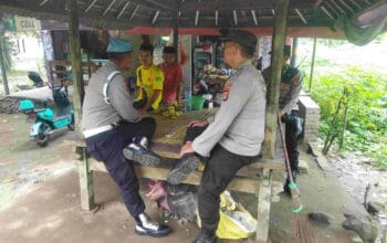 Polsek Lembar Proaktif, Dialog dan Imbauan Waspada Cuaca Ekstrem
