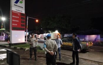 Polsek Sekotong Gencar Patroli Malam, Prioritaskan Keamanan SPBU