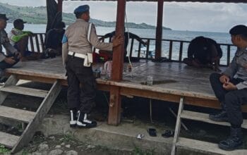 Polsek Sekotong Siaga di Pesisir, Jaga Keamanan & Antisipasi Cuaca Ekstrem
