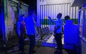 Sekotong Terjaga, Patroli Blue Light Amankan Malam Warga