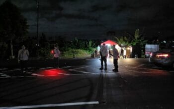 Sinergi Polres Lombok Barat, Jaga Kamtibmas di Jalur By Pass BIL