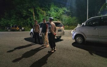 Tingkatkan Keamanan, Polsek Lembar Gelar Patroli KRYD di Titik Vital Lombok Barat