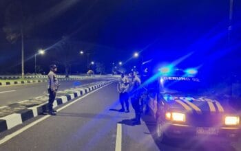 KRYD di Lombok Barat, Polisi Patroli Gabungan Amankan Malam dari Aksi Kejahatan