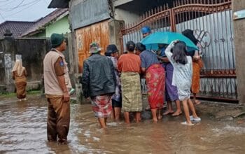 Kondisi Banjir di Labuapi Lombok Barat Berangsur Membaik
