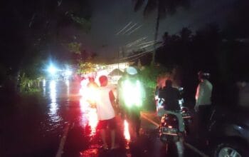 Lombok Barat Siaga Banjir! Polisi Cek Kondisi Sungai di Sekotong Tengah