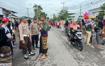 Nyongkolan Meriah Kuripan di Lombok, Pengamanan Ketat Polisi Jaga Tradisi