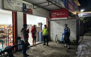Patroli Blue Light Polsek Kuripan Ciptakan Rasa Aman Sambut Ramadan