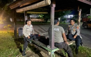 Patroli Dialogis Polsek Kediri Ciptakan Kamtibmas Sejuk Sambil Intensifkan Kampanye Anti Narkoba