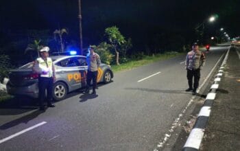 Patroli KRYD Polsek Kediri Amankan Bypass BIL 2 dari Kejahatan Malam