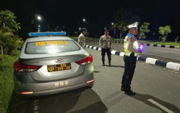 Patroli KRYD Polsek Kediri Amankan Bypass BIL 2 dari Kejahatan Malam
