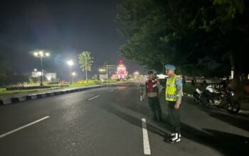 Patroli KRYD Polsek Kuripan, Jaga Keamanan Bypass Lombok Malam Hari