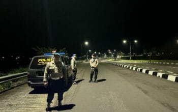 Patroli KRYD Polsek Kuripan Sasar Jalan Bypass untuk Cegah Kejahatan Malam