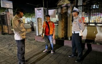 Patroli Malam Polsek Kediri, Ciptakan Rasa Aman di Masyarakat