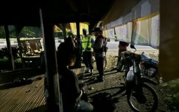 Patroli Malam Polsek Kuripan, Sinergi Jaga Kamtibmas dan Berantas Narkoba