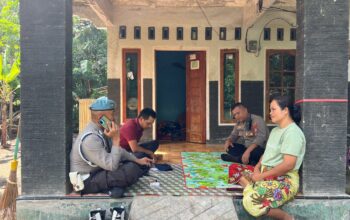 Patroli Rutin Polsek Kuripan, Jaga Kamtibmas dan Waspada Cuaca Ekstrem