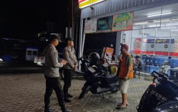 Patroli Rutin Polsek Labuapi, Jaga Kamtibmas di Perumahan dan Jalur Strategis
