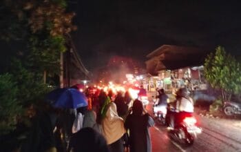 Pawai Obor Sambut Ramadan di Kuripan Berjalan Kondusif, Polsek Kuripan Pastikan Keamanan Terjaga