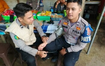 Personel Prima, Operasi Lancar, Polres Lombok Barat Jaga Kesehatan Anggota Operasi Keselamatan Rinjani-2025