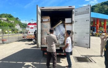 Polsek Kawasan Pelabuhan Lembar Tingkatkan Keamanan dengan Pengamanan dan Patroli Intensif di Dermaga