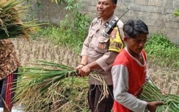 Polsek Labuapi Gencarkan Ketahanan Pangan di Lombok Barat