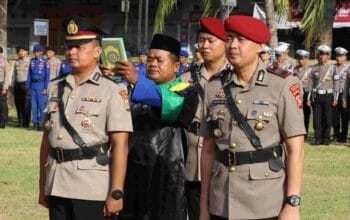 Sertijab Pejabat Polres Lombok Barat, Kapolres Tekankan Peningkatan Kinerja