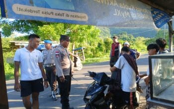 Aman dan Nyaman! Polsek Sekotong Gelar Patroli Rutin Ramadhan