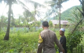 Bhabinkamtibmas Desa Sekotong Tengah Ajak Warga Dukung Ketahanan Pangan, Respons Antusias!