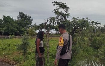 Bhabinkamtibmas Dukung Ketahanan Pangan, Warga Kuranji Dalang Termotivasi